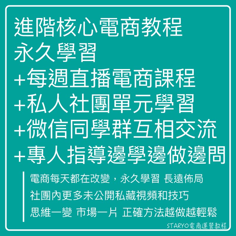 進階核心電商教程